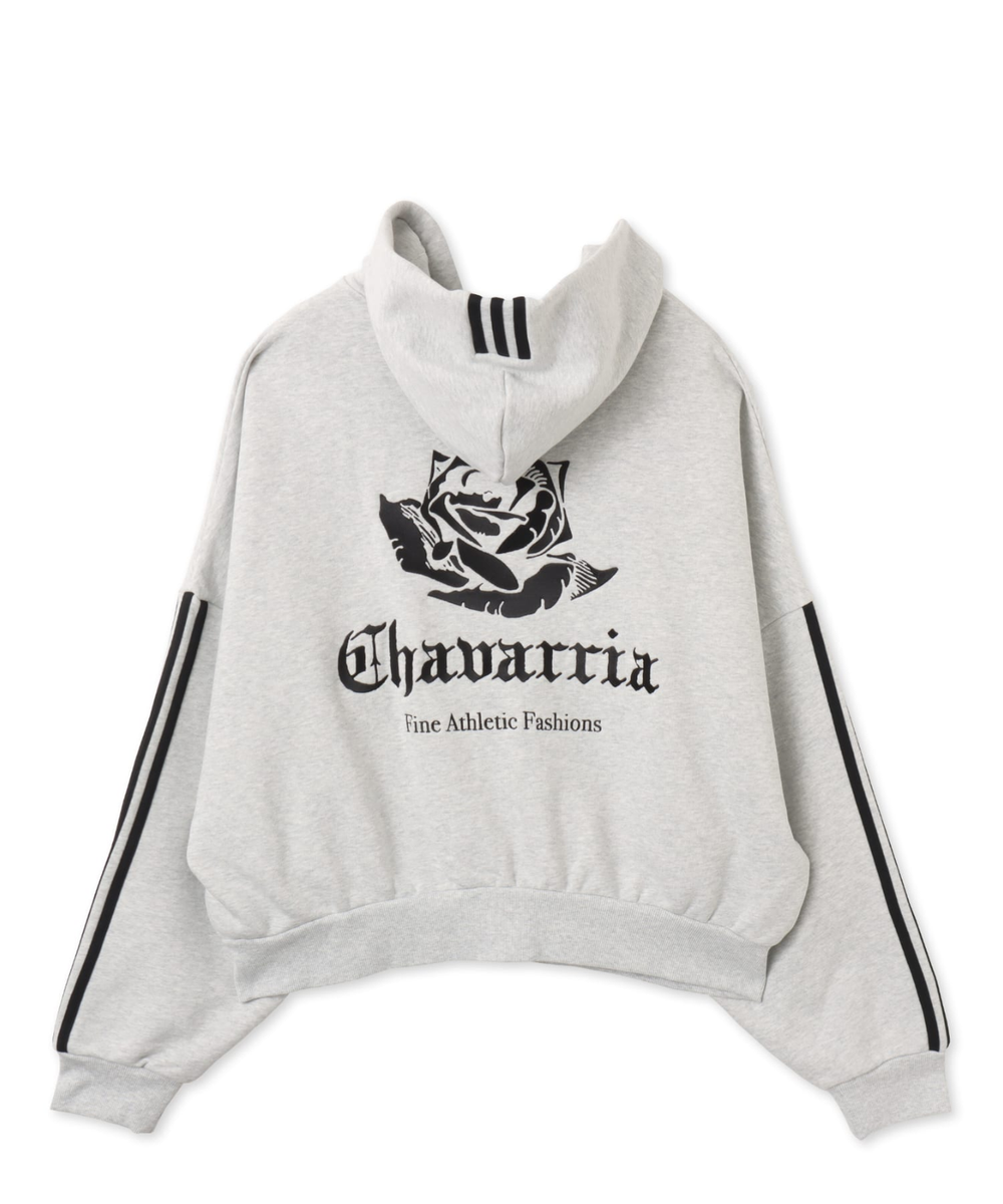 adidas x Willy Chavarria Full Zip Logo Hoodie Light Grey KV2250 | eBay