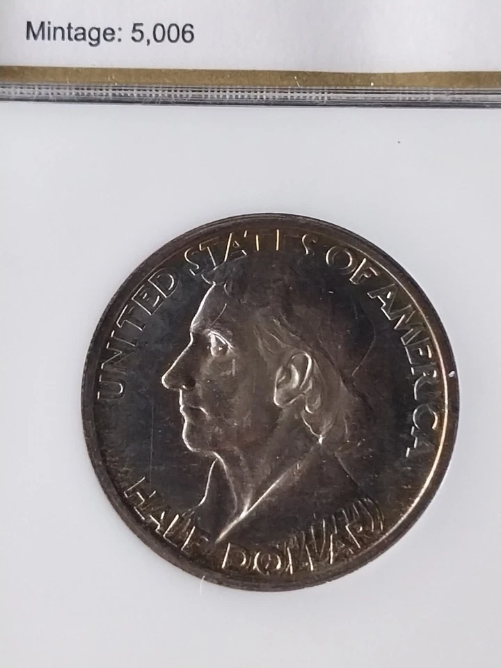 1936-S BOONE SILVER COMMEMORATIVE HALF DOLLAR NGC MS65 Toned  - Image 2 of 4