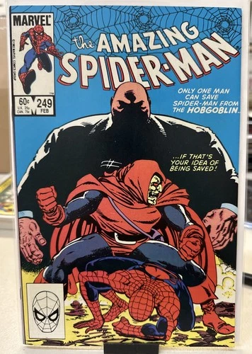 Amazing Spider-Man #249 Direct John Romita Jr. 🔑 1st App. Roderick Kingsley &