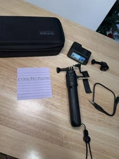GoPro HERO10 Black Action Camera w/ Volta Battery Tripod, Case and memory card!