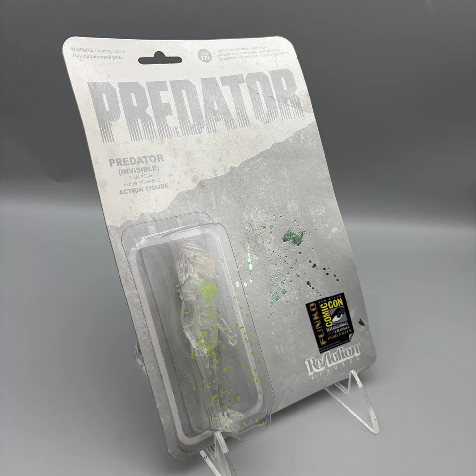 Funko Super7 ReAction Predator Invisible SDCC 2014 Exclusive 3.75in 2500 Figure - Image 2 of 4
