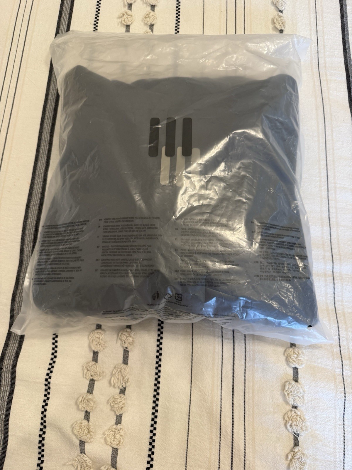 adidas Fear of God Athletics Fleece Hooded Logo Black Pullover Hoodie Men's M thumbnail 12