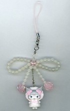 Sanrio Kuromi Secret Strap with White Frill Japan Used Japan