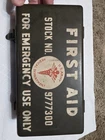 US Army Military Jeep Vintage First Aid Field Kit WW2 Era