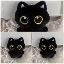3PC Black Kitten Cat 3.9 Inch Stuffed Animal Plush Toys Toddler Doll Kids Gifts