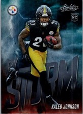 2025 Panini Absolute - By Storm Kaleb Johnson #8 (RC)