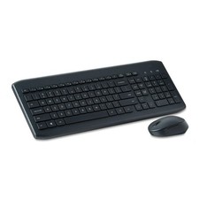 onn Wireless Keyboard Mouse Combo, 104 Keys, Optical, USB Nano Receiver