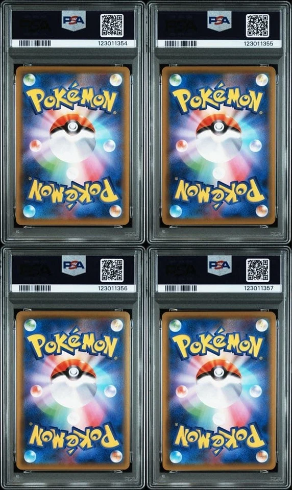 PSA10 4 Card Sequential Set Gengar VMAX 002/019 RRR 2021 Pokemon Card Japanese - Image 2 of 2