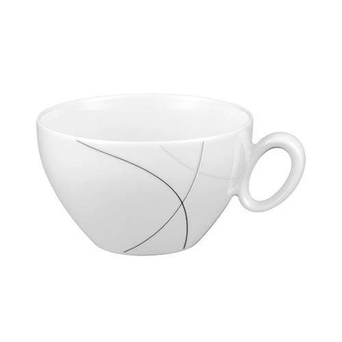 Seltmann Weiden – Tazza Con Manico Tettau Amina, Fiore Di Paglierino, 0,35 L, Porcellana Tedesca, Lavabile In Lavastoviglie E Microonde, Colore Blu