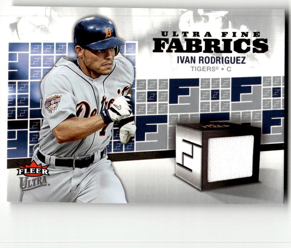 2006 Ultra Ivan Rodriguez Ultra Fine Fabrics #FM-IR