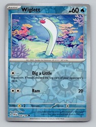 Wiglett 056/198 Reverse Holo Common Scarlet & Violet Base Set