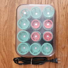 Vintage Clairol Lock N Roll Hot Curlers Rollers 24 Spoolies BT-1 Hair Curlers