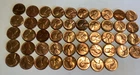 1954 P Lincoln Wheat Penny Mostly Uncirculated Roll Of 48 Coins