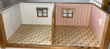 Original Bodo Hennig Puppenstube Puppenhaus Zimmer Tapete Stockwerk