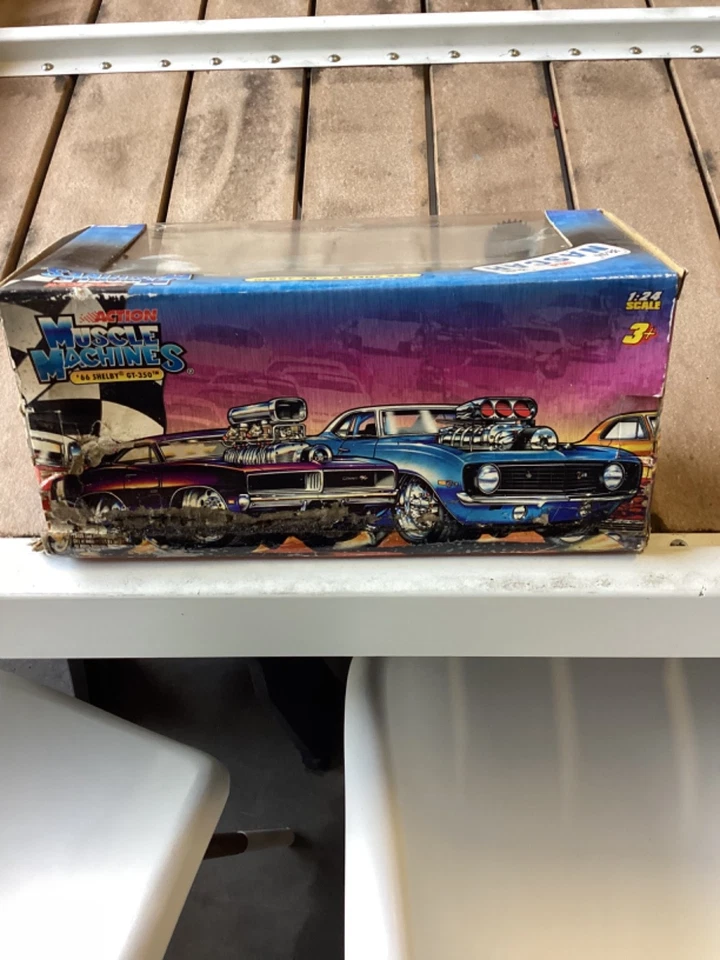 Dale Jarrett #88 ‘66 Shelby Mustang GT-350 Muscle Machines 1:24 Scale New Sealed - Image 4 of 4