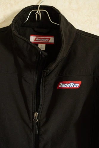 Racetrac Employee used Uniform Softshell Black Jacket OOBE Unisex Small 5-year - product listing photo