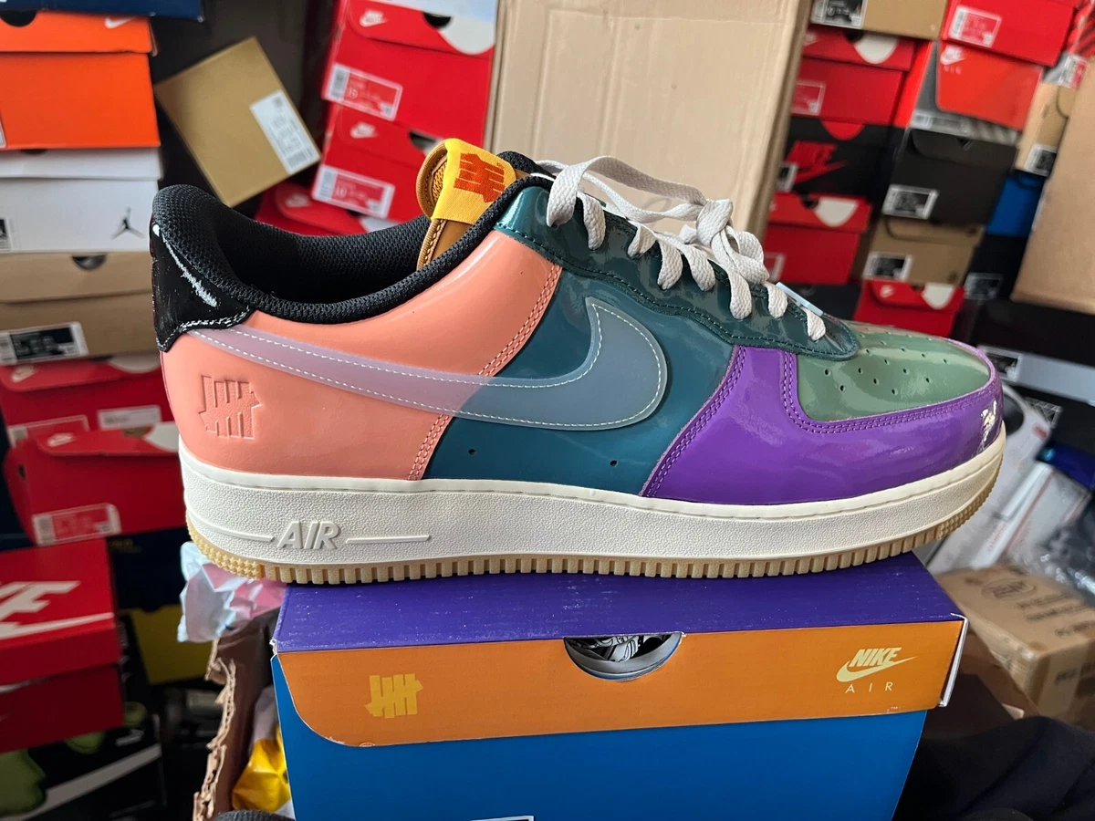 Nike Air Force 1 Low SP x Undefeated Shoes Wild Berry Blue DV5255