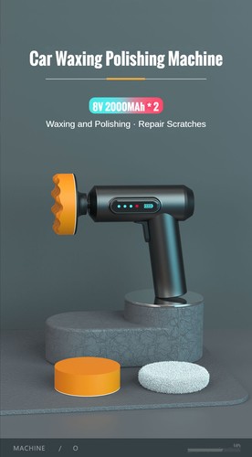 Car Wireless Polishing Machine,Cordless Car Buffer Polisher Kit USB Charging AUS - Picture 12 of 24