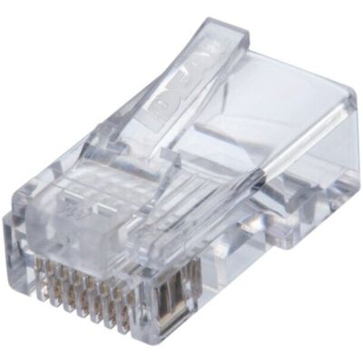 PE IDEAL CAT-5E Feed-Thru RJ45 Mod Plugs 100 Pack