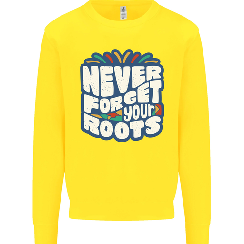 Never Forget Your Roots African Black Lives Matter Herren Sweatshirt Jumper - Bild 11 von 98