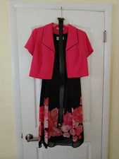 Studio 1 Dress with Jacket and Belt  Size 10