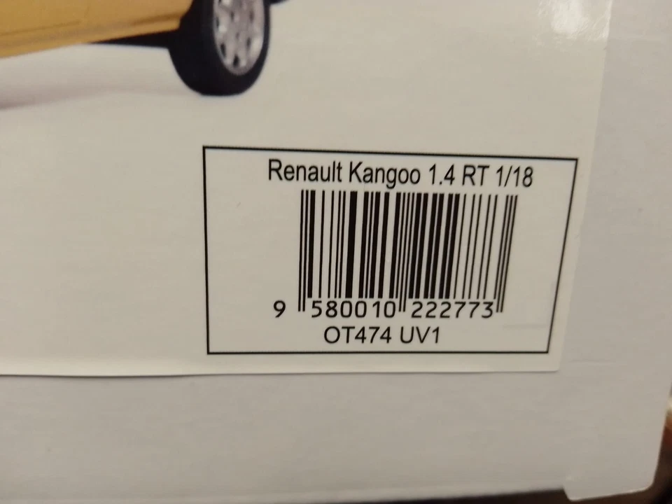 Ottomobile Renault Kangoo 1.4 RT yellow 1998 1/18 OT474 - Immagine 4 di 4