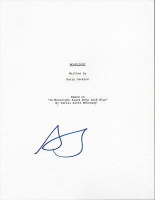 Ashton Sanders * Moonlight * Signed Script Cover LOM COA (PH4349) | eBay