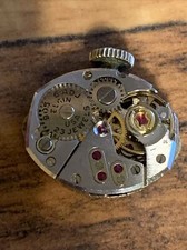 Movimiento Reloj Damas Lady Elgin 23 Joyas Para Piezas O Reparación Modelo 905