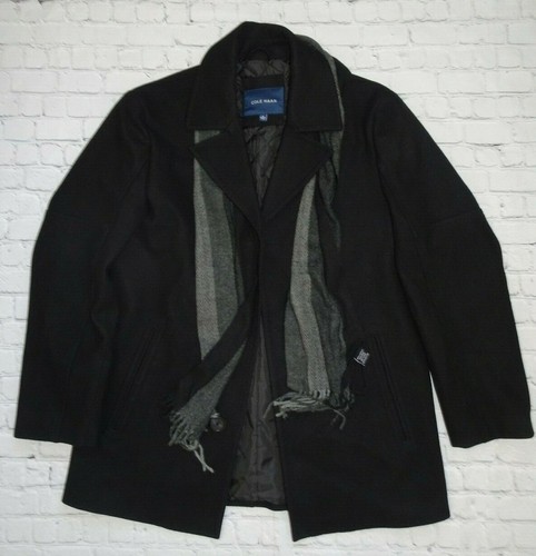 cole haan melton wool coat
