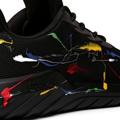 NEW Soulsfeng Running Shoes Olympic Spray Sneakers Mens Sz 12 lightweight Olympix Picasso Drip Sneaker – Soulsfeng main image 3