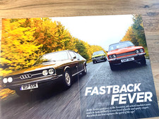 CAPRI 3000 v AUDI 100 v SUNBAM RAPIER FRAMEABLE ORIGINAL CAR ROAD TEST REVIEW