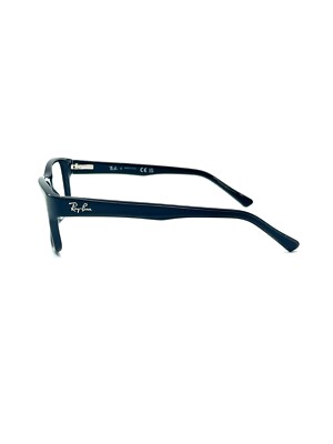 Ray-Ban RB 5268‎ 5119 Rectangular Unisex Eyeglass Frames 52-17 135 Black Cloth Ray-Ban RB5268-5119 Eyeglasses, Black Full Rim Rectangular  main image 3