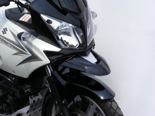 Suzuki DL650 V-Strom 04-julio 2011 malla negra-plateada pico ABS de Powerbron - Imagen 2 de 6