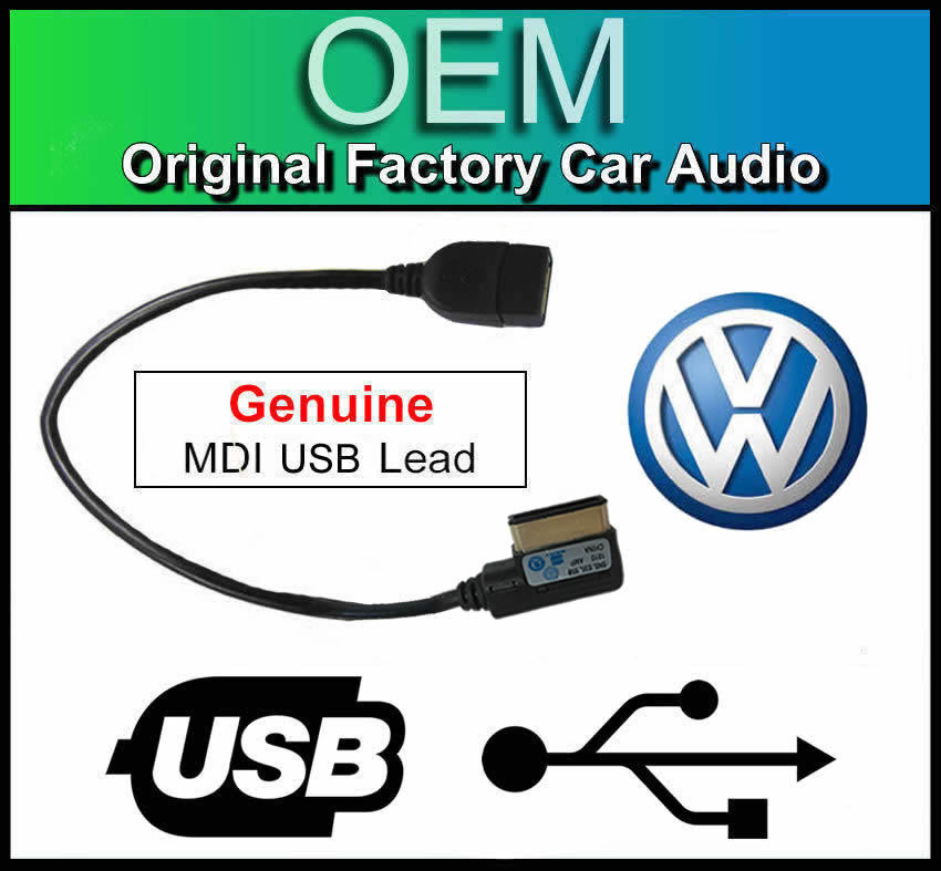 VW MDI USB lead, VW Jetta media interface cable adapter | eBay