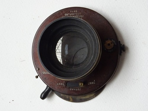 Obturateur Mattioli Pour Chambre Photographique - Objectif Clarissime Fulgens