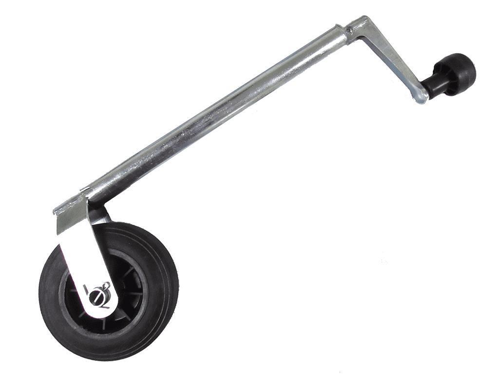 Heavy Duty Jockey Wheel 35MM (Lightweight Plastic Rim Caravan Trailer Wind Up)
