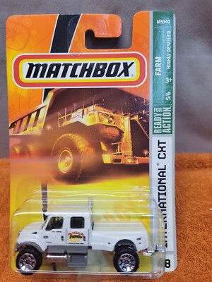 F•MATCHBOX-INTERNATIONAL CXT-GRANT'S ORGANIC FARMS INTERNATIONAL CXT WHITE, NIP