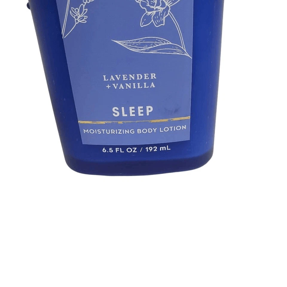 NOVA Loção Corporal Bath & Body Works Aromaterapia Sono Lavanda Baunilha 6,5 oz - Imagem 2 de 4