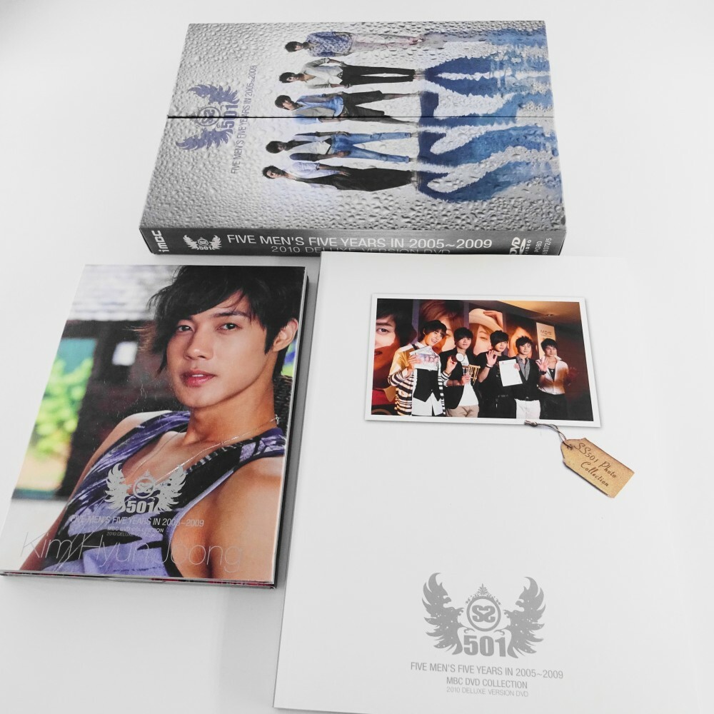 SS501/SS501 FIVE MEN'S FIVE YEARS IN 20… MBC SS501 FIVE MEN'S FIVE YEARS 2005-2009 DVD+112p PHTOBOOK