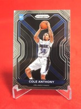Cole Anthony Rookie 2020 Prizm Basketball Card #292