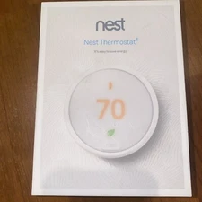 Nest Thermostat E Programmable Smart Thermostat - White (T4000ES)