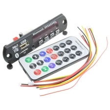 Wireless Bluetooth 12V MP3 WMA Decoder Board Audio Module USB TF Radio For Car
