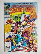 Marvel Comics Secret Wars #1 Blue Galactus Error Variant 1st Appearance Beyonder