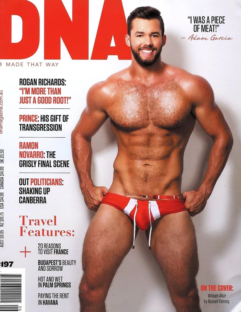 DNA Magazine #197 gay men QUINTON WYNN WILLIAM ALLAN | eBay