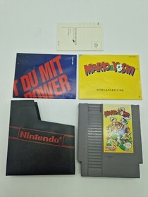 Mario & Yoshi - Nintendo NES - PAL Alem&aacute;n - EMBALAJE ORIGINAL - Instrucciones