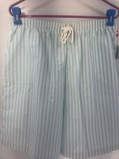 Vintage Cricket Lane Shorts Womens 18 Blue Modest Pockets Pull On NWT