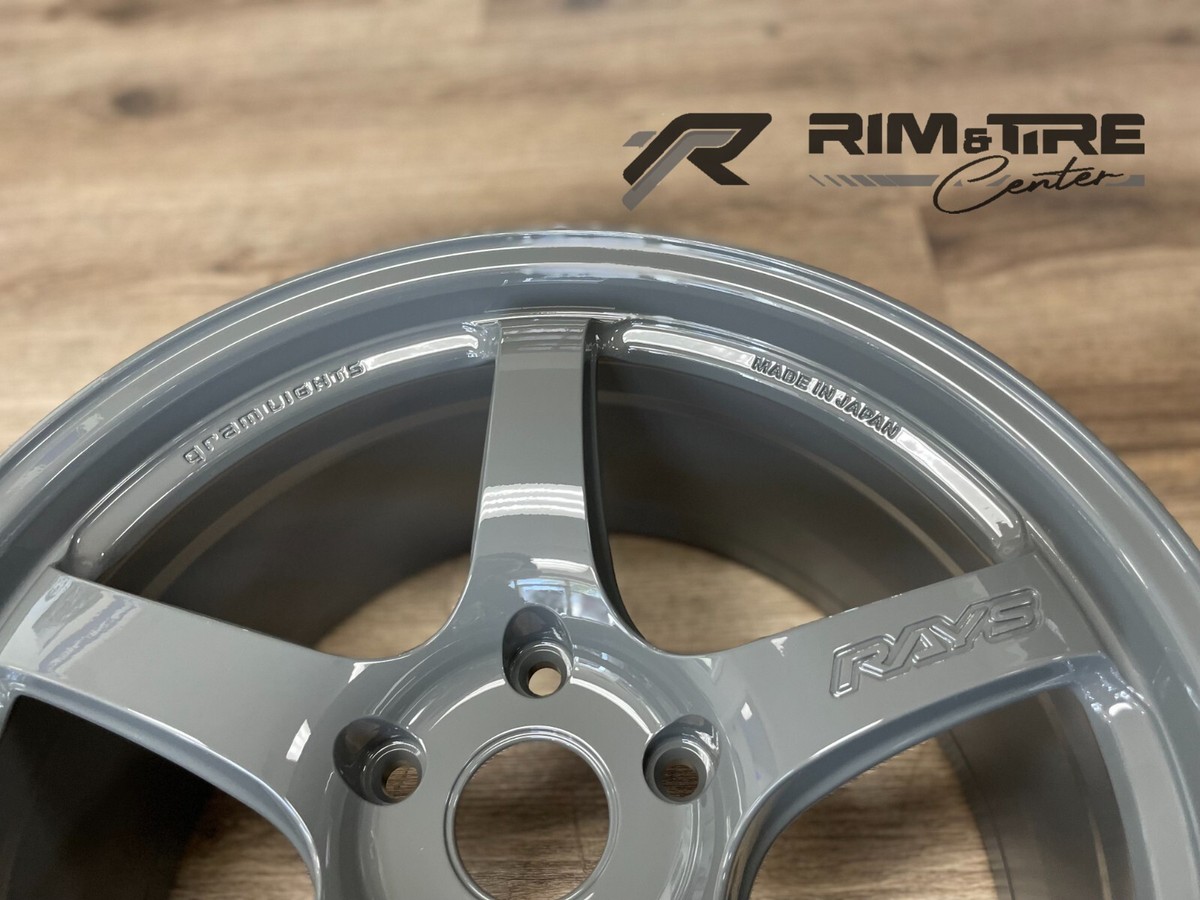 Rays Gram Lights 57CR 18x9.5 +22/18x10.5 +22 5x114.3 Glossy Gray
