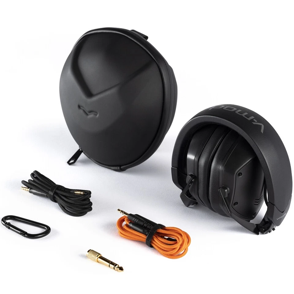 V-Moda M-200BK Cuffie Monitor da Studio Professionali Nere con Microfono - Immagine 2 di 2