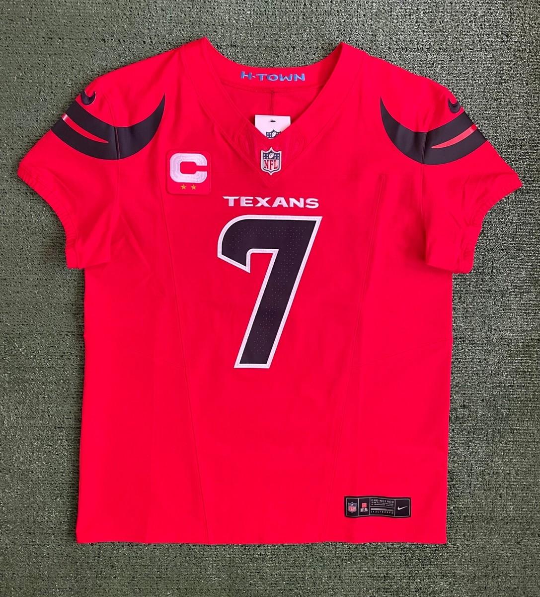 Authentic CJ Stroud Houston Texans Red Alt Nike Vapor Fuse Elite