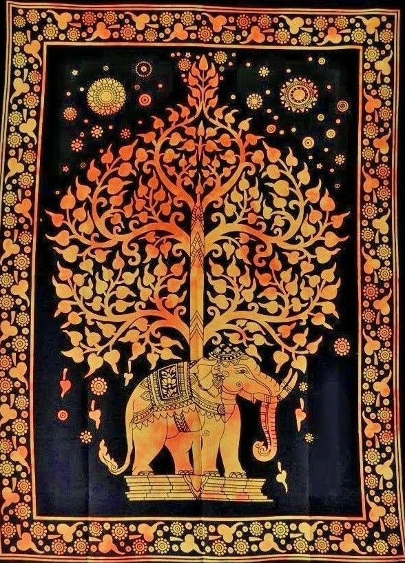 Wholesale Lot of 50 Pcs Cotton Mandala Wall Hanging Small Tapestry Poster - Image 4 of 4